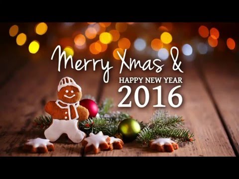 kerst en nieuwjaar wensen 2015 -- 2016 - YouTube