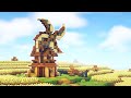 Minecraft how to build a windmill