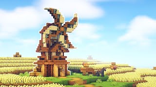 Minecraft: How to Build a Windmill