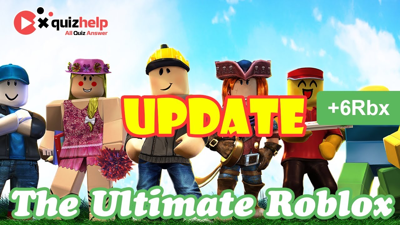 The Answers To The Unlimate Roblox Quiz