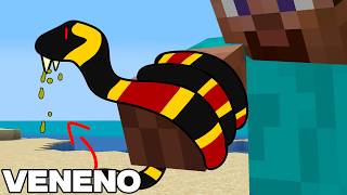 Virei a COBRA CORAL no Minecraft
