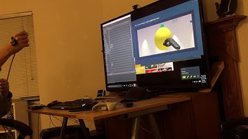 WIP 3 Vive Arduino Leap controller