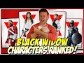 Every Black Widow Character Ranked!