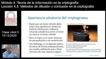 Class4crypt c4c4.5 Métodos de difusión y confusión en la criptografía