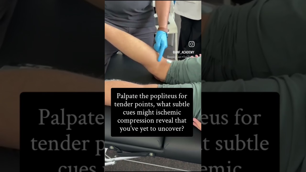 Palpate Popliteus Muscle.