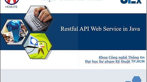 Hướng dẫn cài đặt restful web service