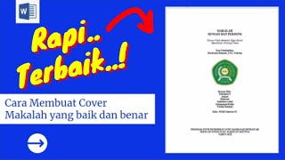 Cara Membuat Cover Makalah yang Baik dan Benar di Microsoft Word