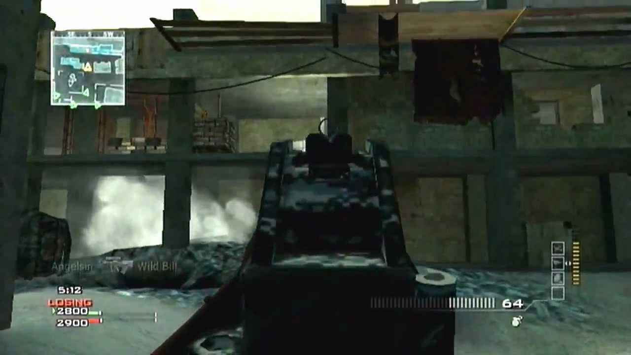 Call of Duty Modern Warfare 3 Wii Multiplayer Episode 1 (Gameplay ...