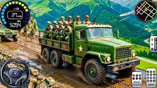 Army Truck Driving Cargo Simulator - US Offroad Army Truck Driving 3D 2026 - Andriod Gameplay screenshot 3