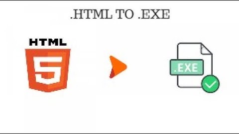 Convert .HTML To .EXE  | Abir Abedin Khan