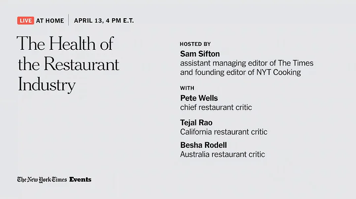 The Health of the Restaurant Industry During the Covid-19 Pandemic