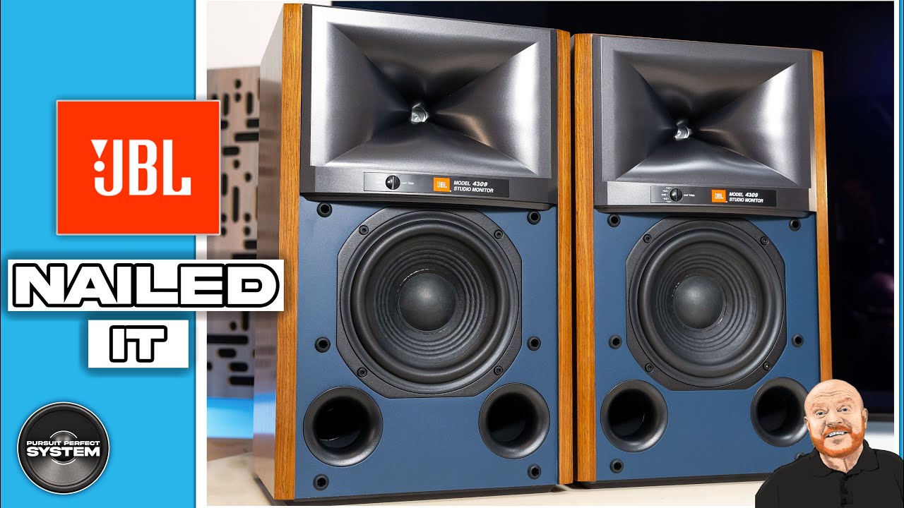 JBL NAILED IT ! 4309 Studio Speaker Review - YouTube