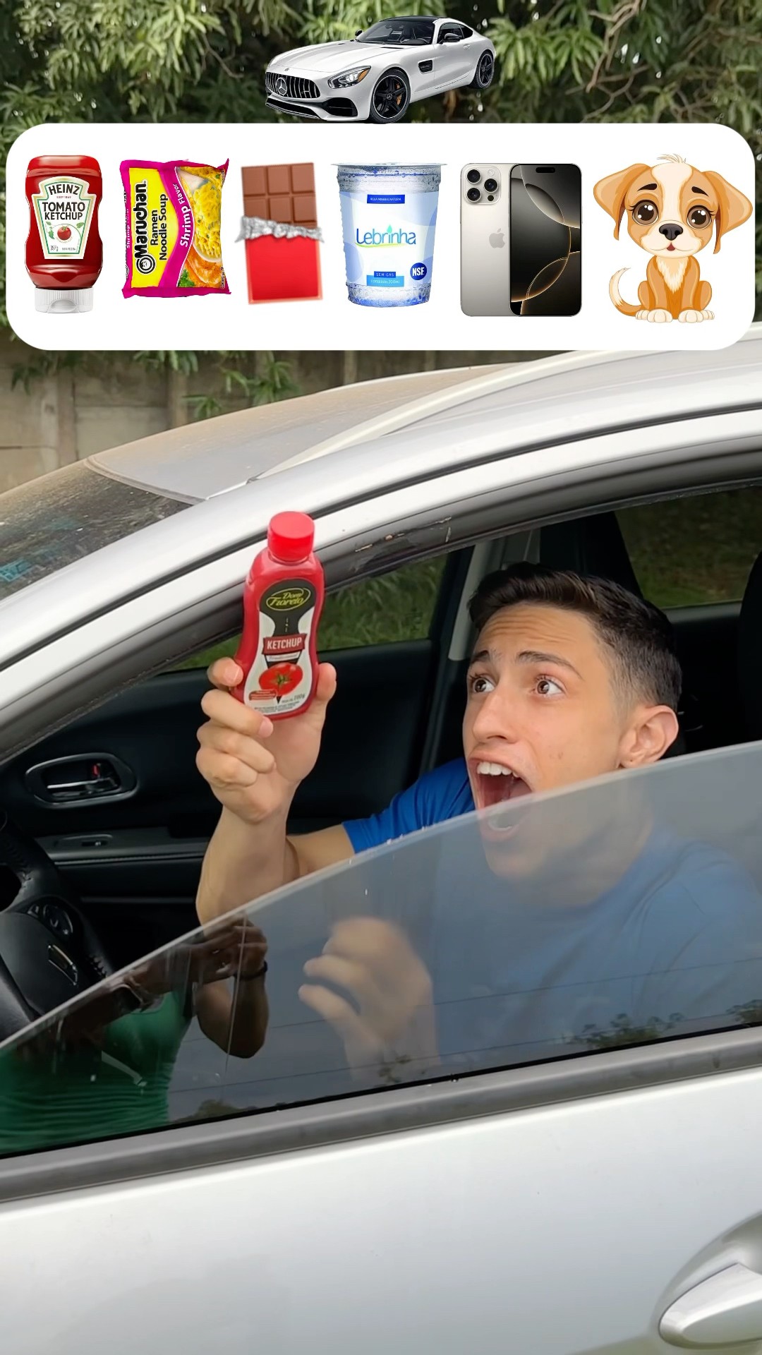 Qual objeto o vidro automático consegue cortar?!? #shorts #challenge