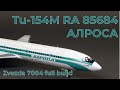 Tu-154m RA 85684 ALROSA Zvezda 7004 full build