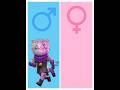 They’re meeting their genderbends? 🫢 | Dolly's Factory #shorts #dollysfactory #roblox #genderbend