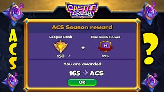 What is ACS Seasonal reward - League Rank + Clan Rank Bonus | Castle Crush: Epic Battle screenshot 5