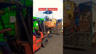 Excavator Rippa 1.5 Ton Berangkat ke Kalimantan! Bukti Kirim Lintas Pulau #shorts