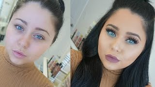 Full Face IN DEPTH Makeup Tutorial for Beginners | Spring Pop of Color screenshot 4