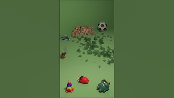 Blender Riggid Body Destruction Simulation