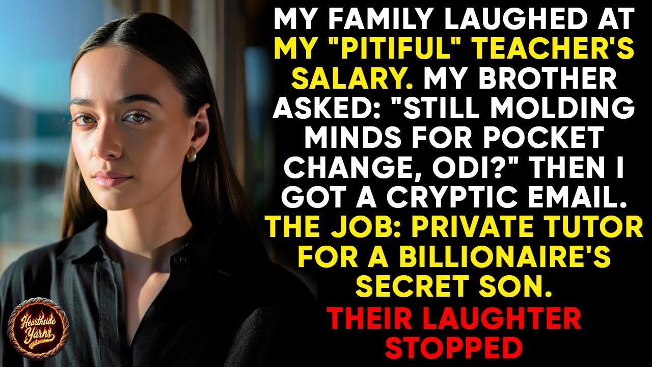 My Family Laughed at My Teacher's Salary. Now I'm The Private Tutor For a Billionaire's Secret Son.
