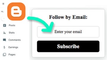 How to Easy Add "Follow By Email" To Blogger (Blogspot) *2025