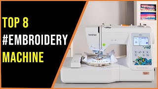 ✅best embroidery machine 2023 | best embroidery sewing machine 2022 - buyer's guide & review