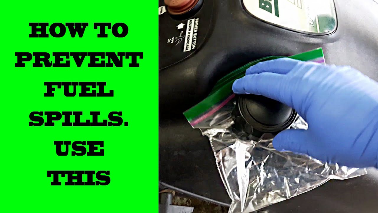 How To Prevent Fuel Spillage - YouTube