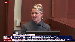 Amber Heard: Tried to protect Johnny Depp, calling it hoax is 'preposterous' | LiveNOW from FOX