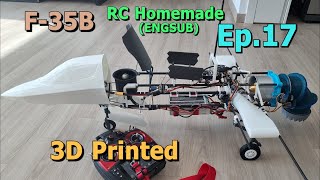 Why is the center of gravity moved forward? Homemade RC F35B by Korean / Episode 17 (ENGSUB)