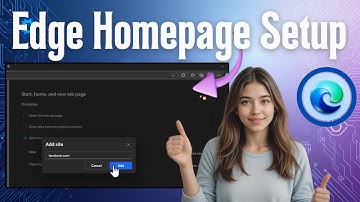 De startpagina van Microsoft Edge instellen | Aangepaste opstartsite (2025)