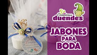 Jabones para boda - Creaciones Duendes - Programa No. 1