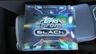 2026 Topps Chrome Black MLB Hobby Box Opening