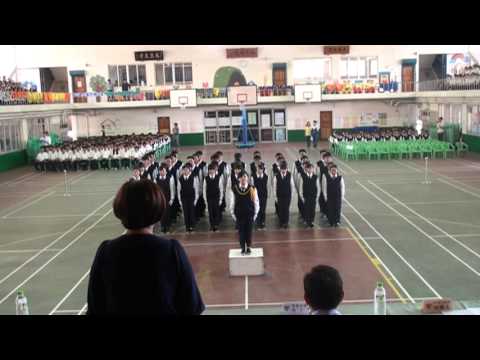 102學年義民高中高一甲班軍歌比賽part01