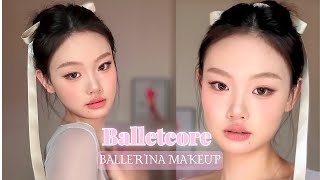 Balletcore Makeup ✨ Ethereal Ballerina Makeup by 嘉嘉馥蕙友 screenshot 1