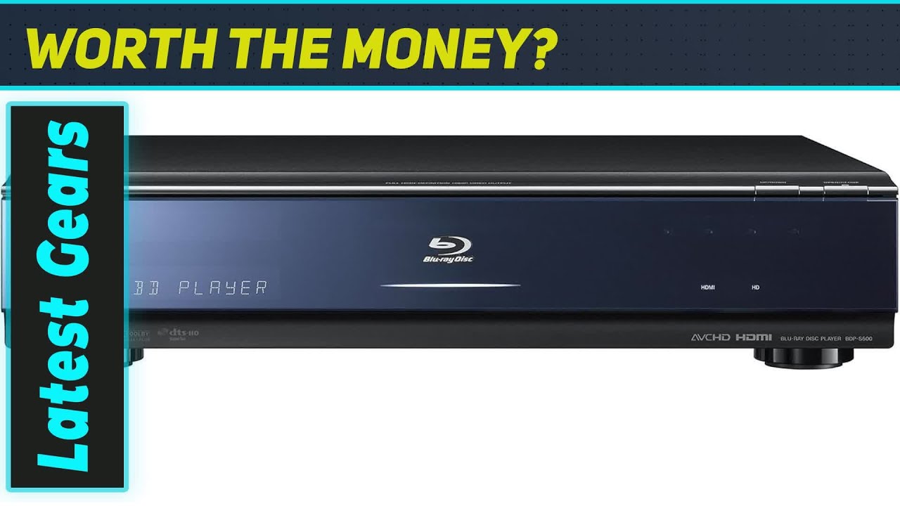 Sony BDP-S500: Experience Blu-ray at its Finest!