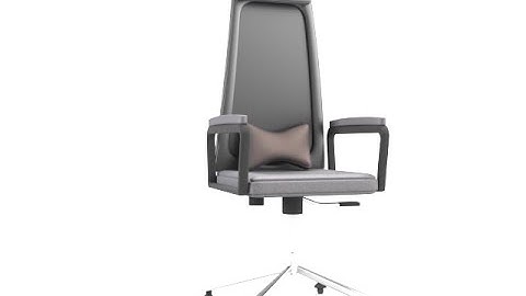 Office Chair in 3dsmax with final render  part 1