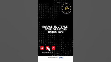 How to Manage Multiple Node.js on Windows 11 using nvm