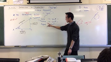 Defining the Trigonometric Ratios