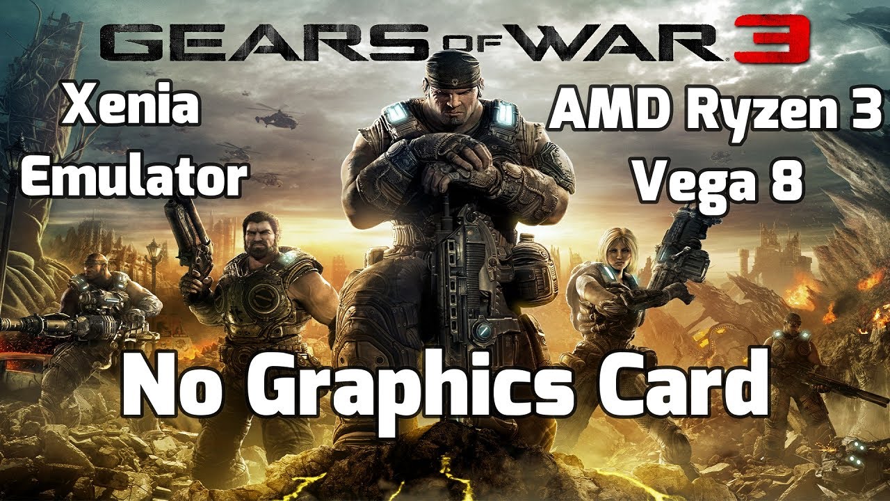 Gears Of War 3 (Xenia Emulator) DirectX12 On Ryzen 3 3200G Vega 8