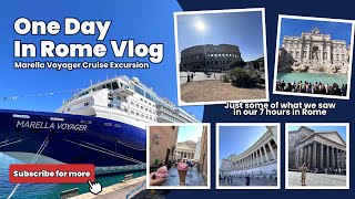 Rome in a day from Civitavecchia  Marella Voyager  Highlights of the Mediterranean Cruise