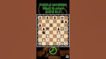 Chess puzzle series 🧩1344/5334 #chess #puzzle #learnchesstactics #magnuscarlsen #polgar #chessbooks