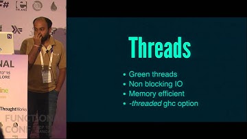 Introduction To Concurrency In Haskell by Abhinav Sarkar at Functional Conf 15