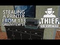 Stealing A Printer From 113 Greenview Street #2 - Thief Simulator Xbox One