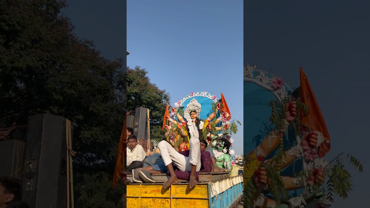 Hyderabad Durga Mata #durgapuja #durgamaa #shorts