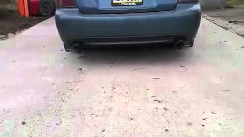 2005 Subaru Legacy GT Straight Piped