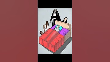 #shorts scary bedroom | kamar angker #hantu #ghost