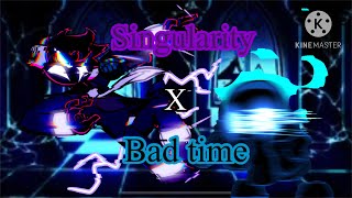 Fnf Mashup Singularity X Bad Time ac Void Vs Nightmare Sans