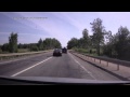 Трасса Москва-Ярославль в реальном времени Driving in Real Time