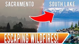 Escaping california wildfires smoke! mini vacation to south lake tahoe
(destination pokemon go)