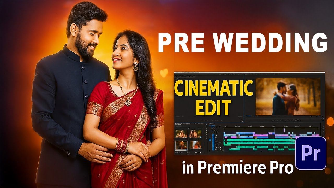 Pre wedding Video editing in premiere pro Telugu - YouTube